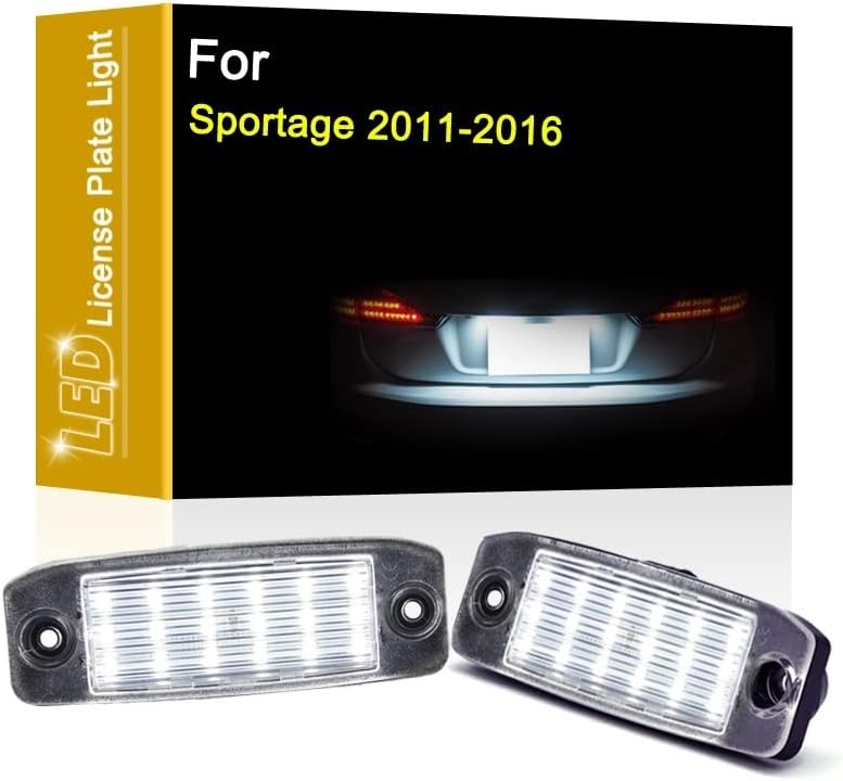 QASULER LED Number Plate Light for KIA Sportage 2011-2016 - Image 4