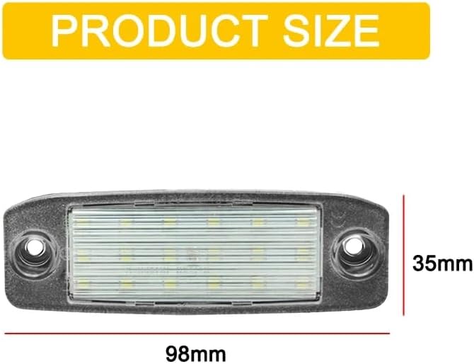 QASULER LED Number Plate Light for KIA Sportage 2011-2016 - Image 2