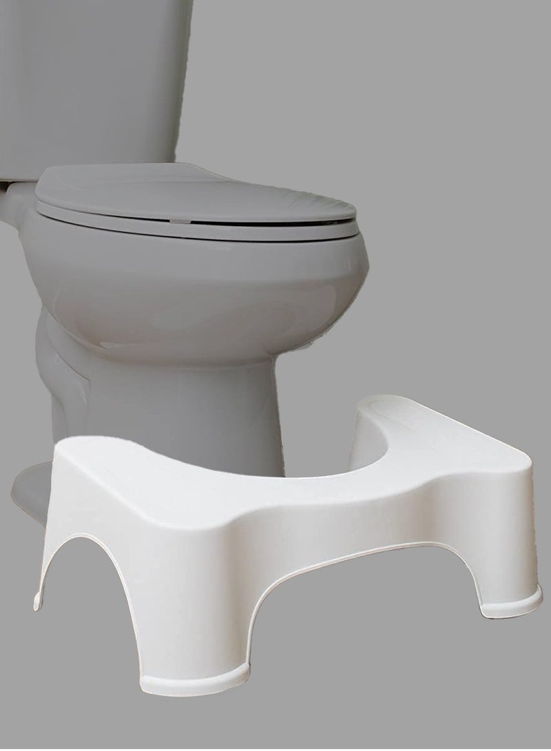 مارك ستور مقعد مرحاض القرفصاء في الحمام للمساعدة في استخدام المرحاض، مقعد للقدم لوضعية المرحاض وإطلاق صحي، تصميم محمول ويمنع الإمساك، ملحقات الحمام المضادة للانزلاق - Image 1