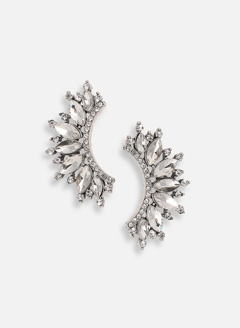 سوهي مطلية بالذهب مصمم الحفلات حجر الأذن الكفة