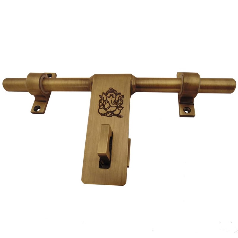 ALLIED Stainless Steel Aldrop | Brass Antique | 10 inch | Aldrop for Door Fitting Kit - Image 2