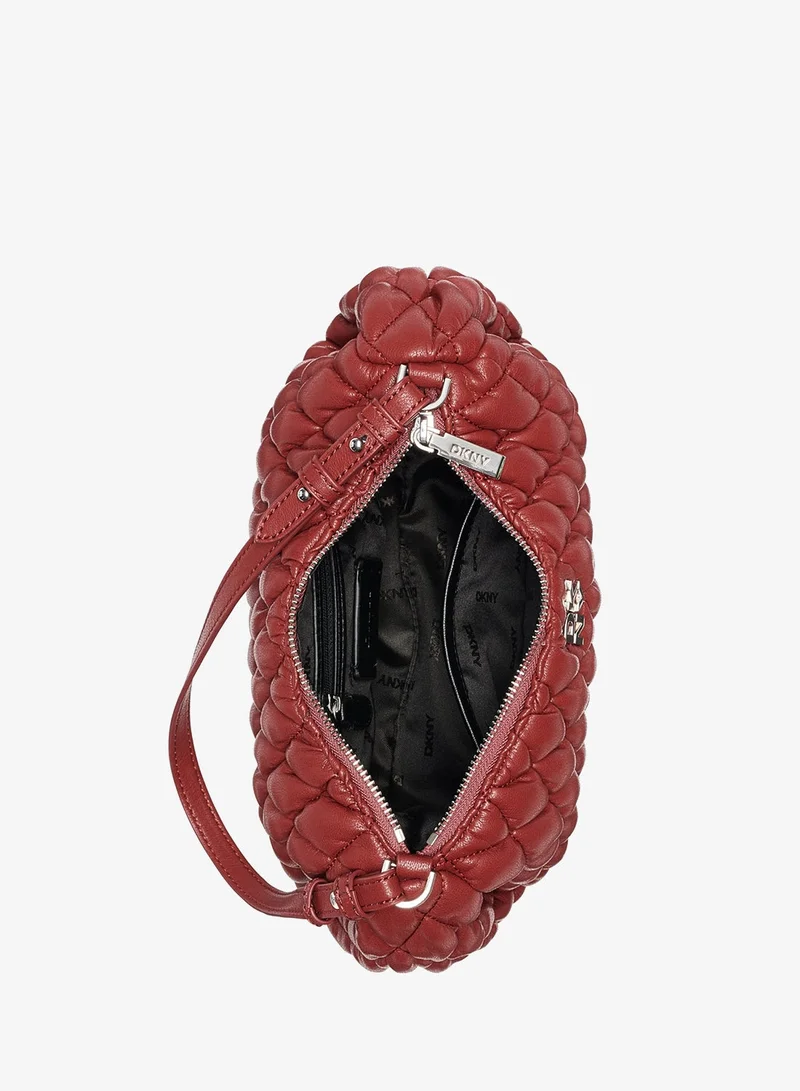 DKNY RHYTHM RED Remy Top Zip Shoulder Bag for Women | Best Price UAE