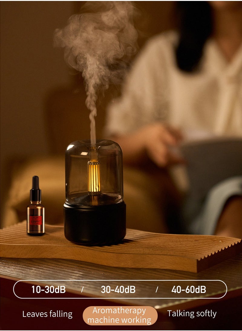 LEOKOR - Air Humidifier, Auto-Off Aromatherapy Diffuser, Ultra-low Noise Essential Oil Diffuser,Cool Mist Humidifier For Car Office Bedroom Home - Image 1