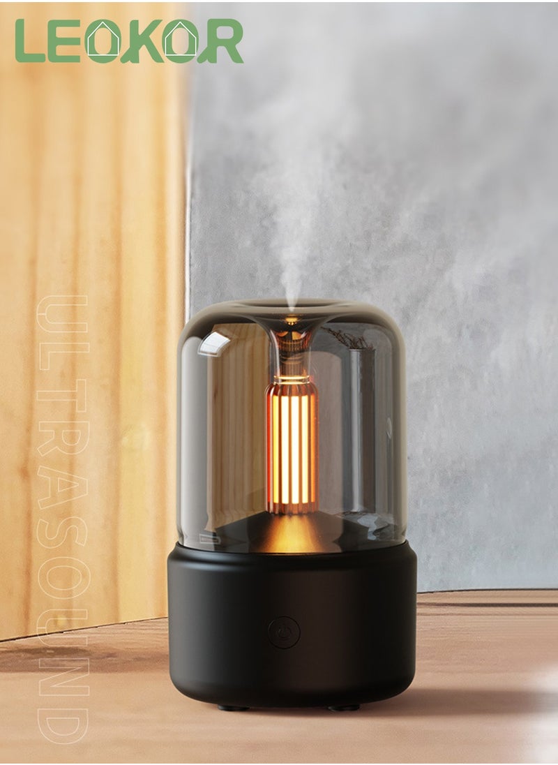 LEOKOR - Air Humidifier, Auto-Off Aromatherapy Diffuser, Ultra-low Noise Essential Oil Diffuser,Cool Mist Humidifier For Car Office Bedroom Home - Image 1