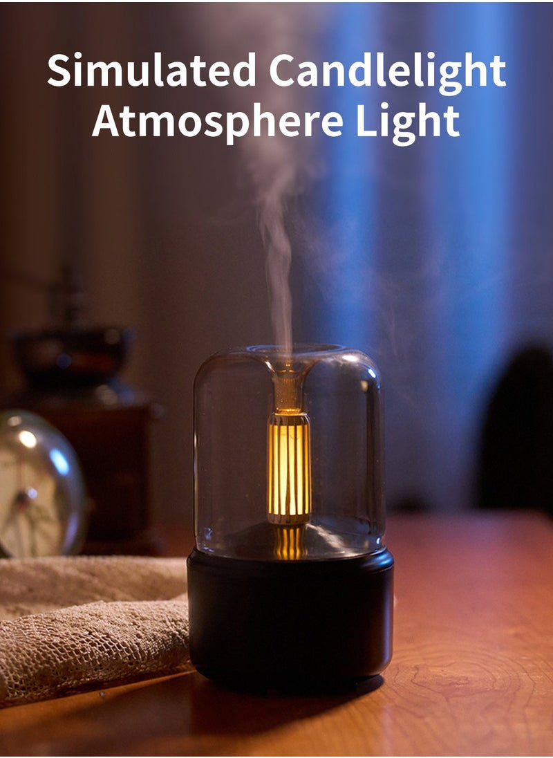 LEOKOR - Air Humidifier, Auto-Off Aromatherapy Diffuser, Ultra-low Noise Essential Oil Diffuser,Cool Mist Humidifier For Car Office Bedroom Home - Image 1