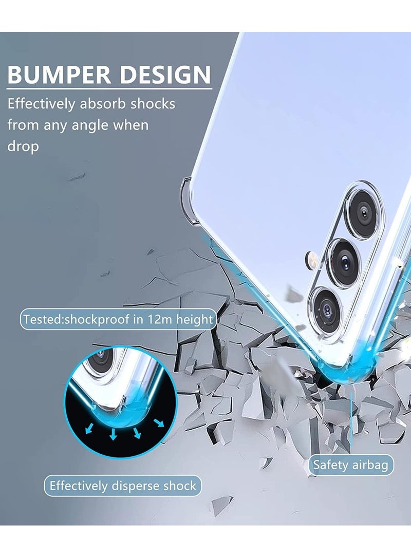 BORTONY Samsung Galaxy A15 Case Crystal Clear Flexible Cover for Galaxy A15 Slim Thin Non-Yellowing Soft TPU Bumper Protective Phone Case Cover for Samsung Galaxy A15 6.5 inch - Image 5