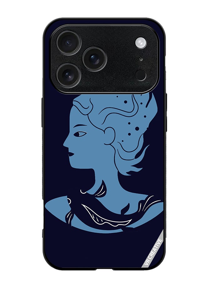 Protective Case Cover For Apple iPhone 17 Pro Max Pisces Zodiac Sign Design Multicolour