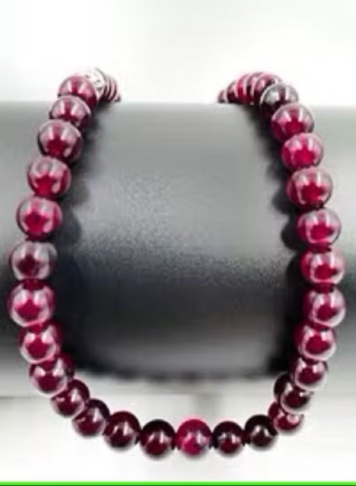 دريمزون حجر العقيق الأحمر الطبيعي 99 خرزة تسبيح - Image 2