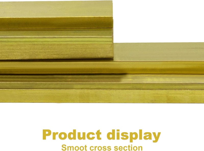 SuperDi Brass Flat Rectangular Bar Stock 1/8" x 2" x 6"- Knife making, craft C360-1 Bar - Image 3