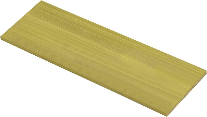 SuperDi Brass Flat Rectangular Bar Stock 1/8" x 2" x 6"- Knife making, craft C360-1 Bar - Image 1