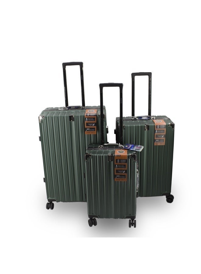 Prosperity Luggage PC+ABS Hardshell, TSA Lock, Reinforced Corners, Organized Compartments, Multi-Size Suitcase - Image 1