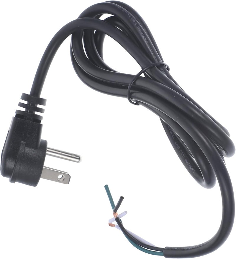 NUOBESTY Extension Cords 3 Prong Power Cord 3-feet Cable Extension for Home Appliances Us Plug - Image 1
