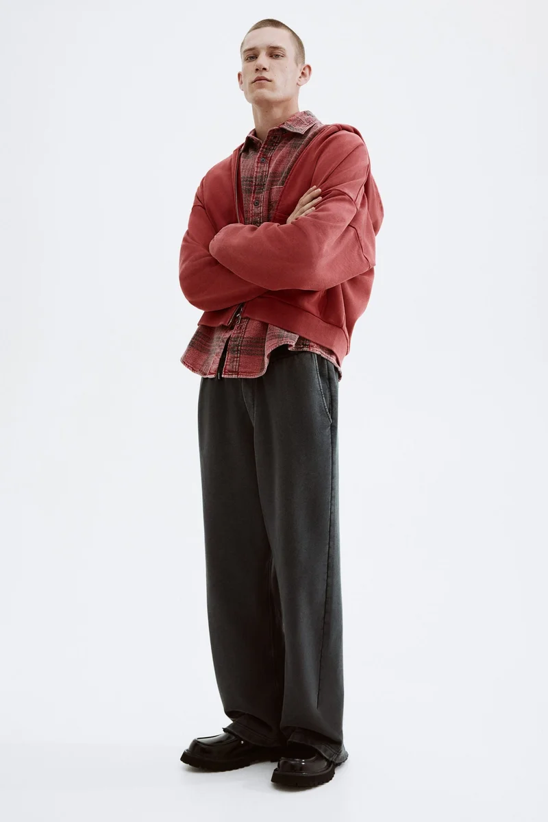 H&M Relaxed Fit Washed sweatpants