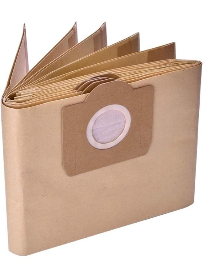 yongsheng Compatible For 10 Pack Filter Dust Bag A 2201/2204/2504 Compatible For Wet &compatible For Dry Vacuum Cleaner Replacement  - Image 1
