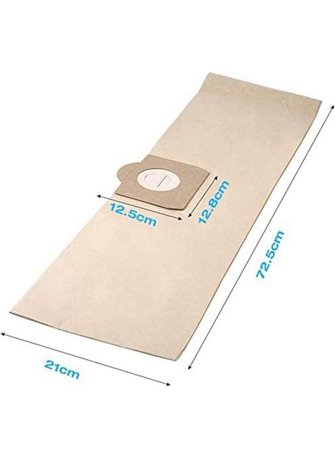 yongsheng Compatible For 10 Pack Filter Dust Bag A 2201/2204/2504 Compatible For Wet &compatible For Dry Vacuum Cleaner Replacement  - Image 4