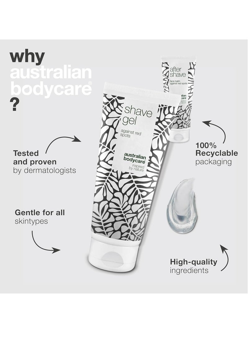 AUSTRALIAN BODYCARE Shaving Kit for Men with Tea Tree Oil Shave Gel and After Shave Combo for Smooth and Comfortable Shaves Ideal for Sensitive Skin Moisturizing Formula High Performance Shaving Products - Image 2