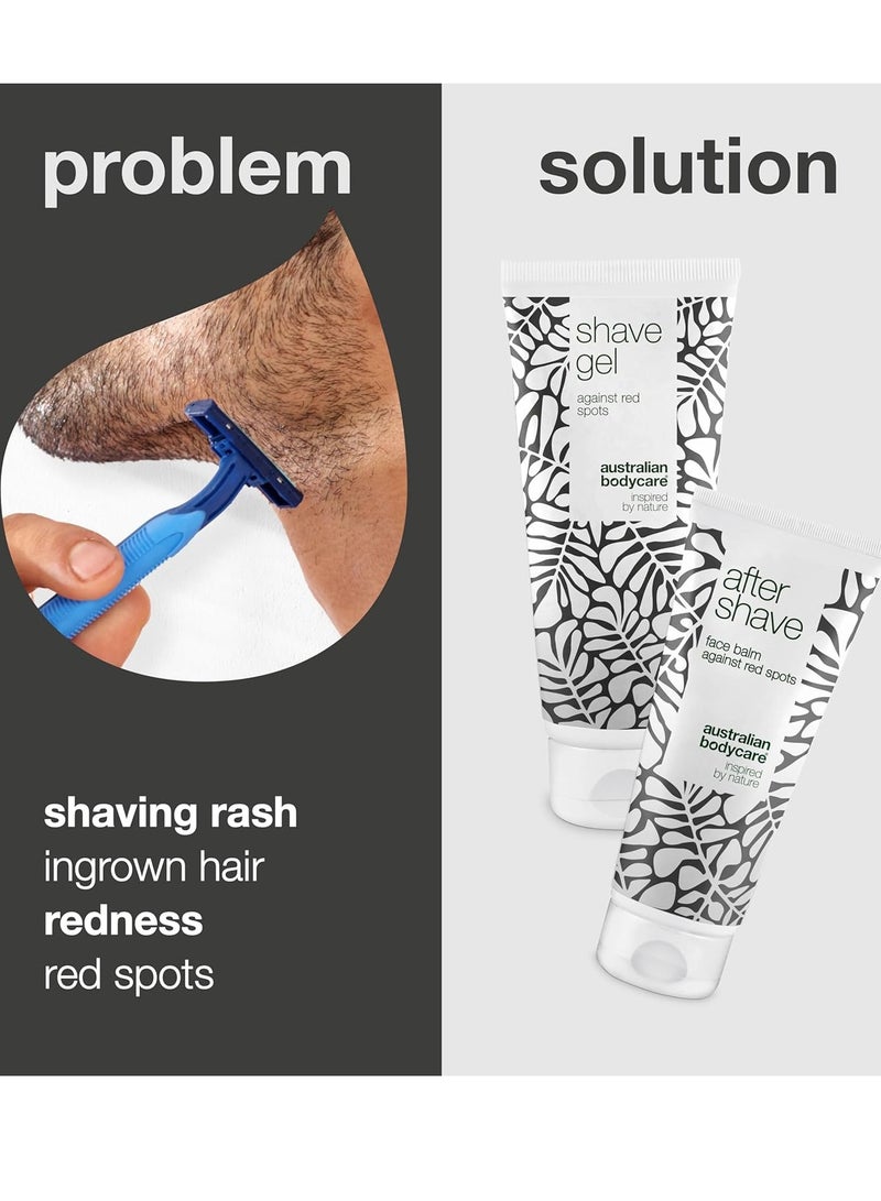 AUSTRALIAN BODYCARE Shaving Kit for Men with Tea Tree Oil Shave Gel and After Shave Combo for Smooth and Comfortable Shaves Ideal for Sensitive Skin Moisturizing Formula High Performance Shaving Products - Image 3