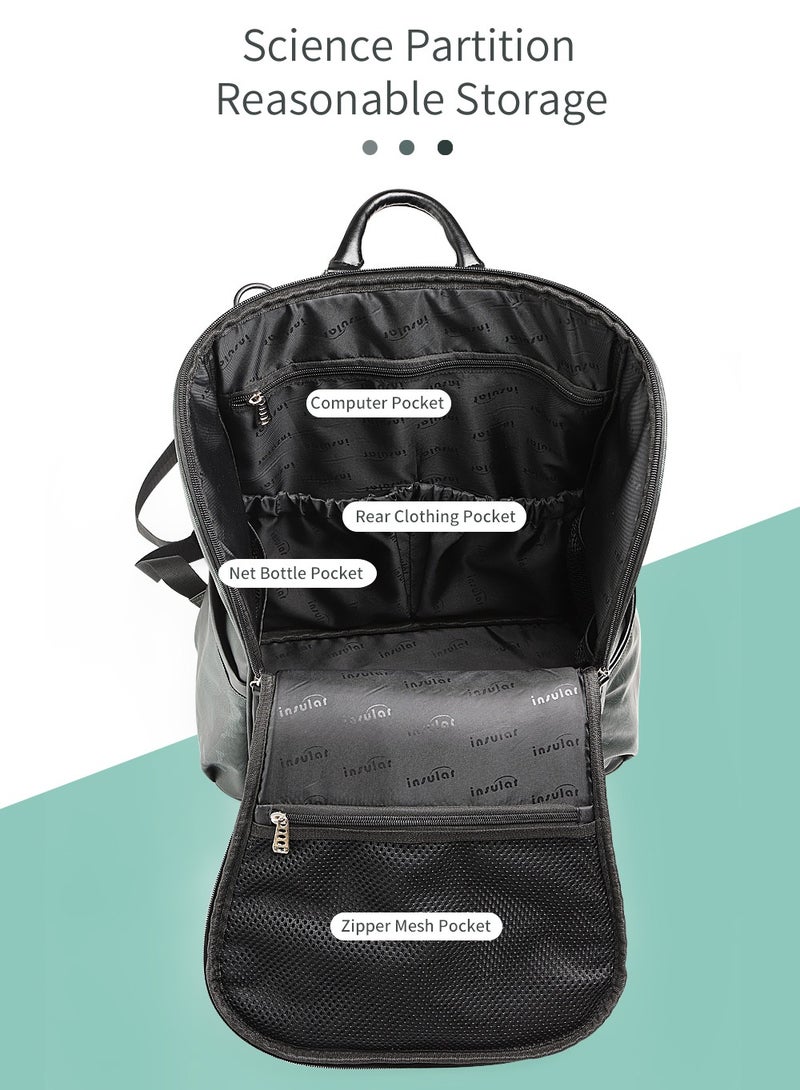insular Waterproof Diaper Backpack - Image 2