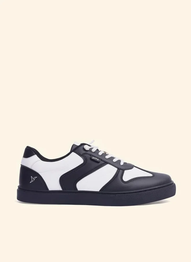 YOHO Men Stride Color Block Stretch Lace Sneakers