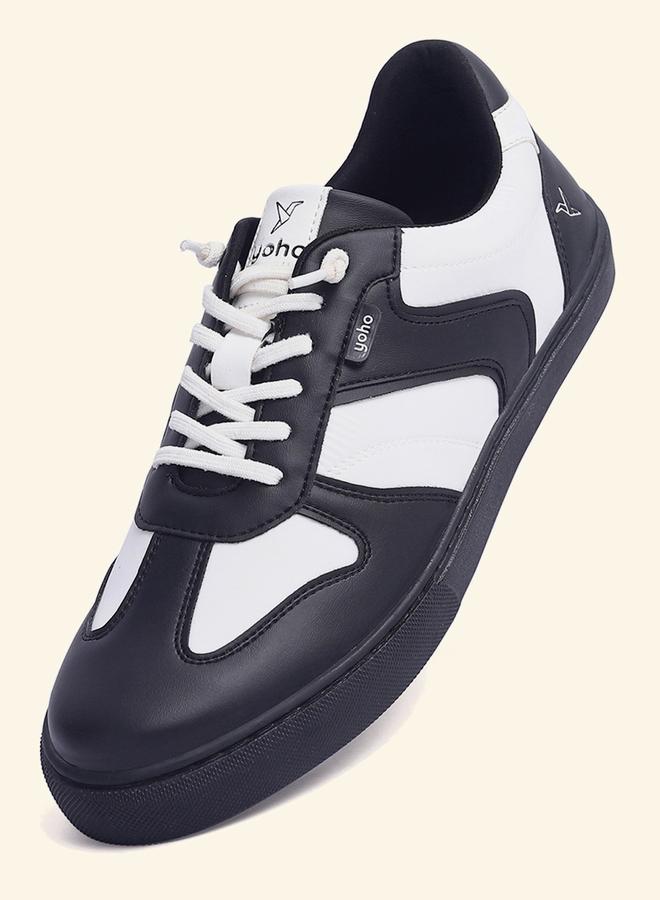 YOHO Men Stride Color Block Stretch Lace Sneakers - Image 1