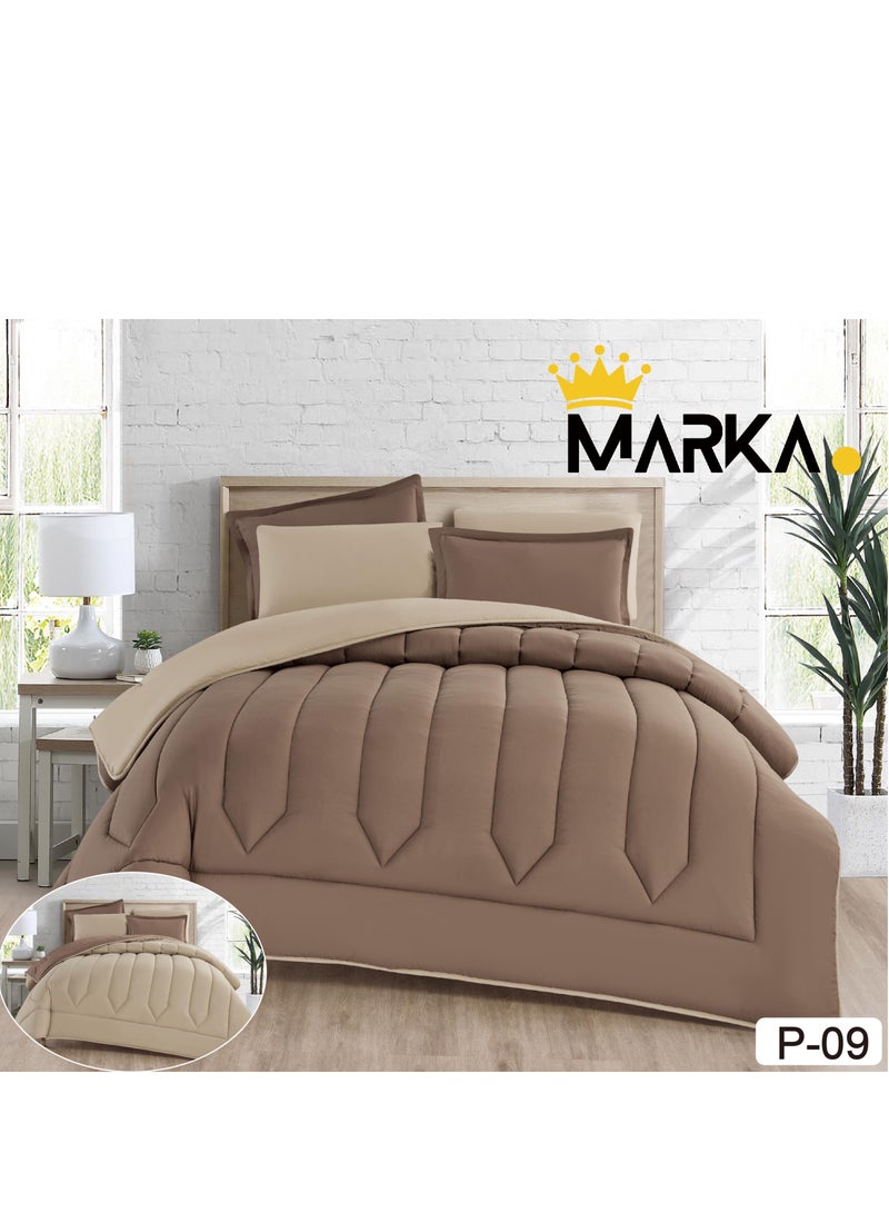 MARKA Plain double-sided comforter, 6 pieces, size 230 x 250 cm - Image 1