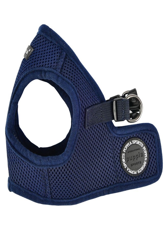 PUPPIA International PUAH305NYXS Soft Harness B Vest, X-Small, Navy - Image 1