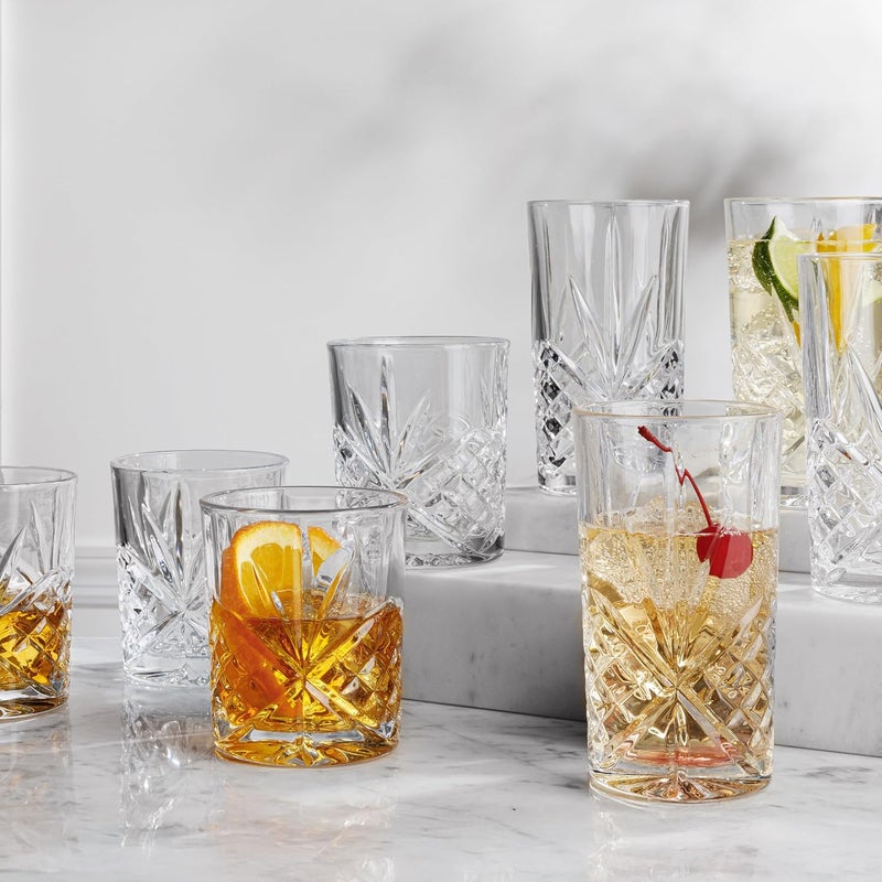 Godinger Dublin Set of 4 Highball Glasses - Elegant Crystal Drinkware - Image 4