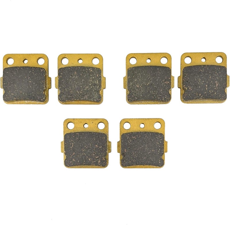 Traild Ceramic Brake Pad Set for Honda Sportrax TRX 400EX/400X 1999-2014 Front & Rear - Image 2