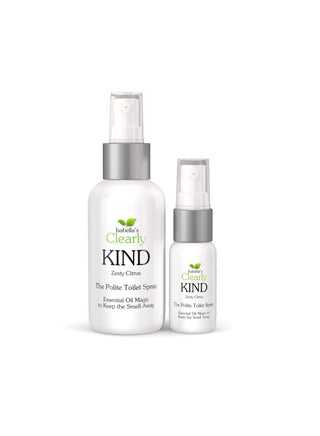 Clearly KIND The Polite Before you Poop Toilet Spray Natural Odor Eliminator Essential Oil Magic to Keep the Smell Away  Set of 2 - pzsku/ZB1CC89720BC796A7F9C6Z/45/_/1666960792/2e134bee-e854-4902-880e-03c985a98545