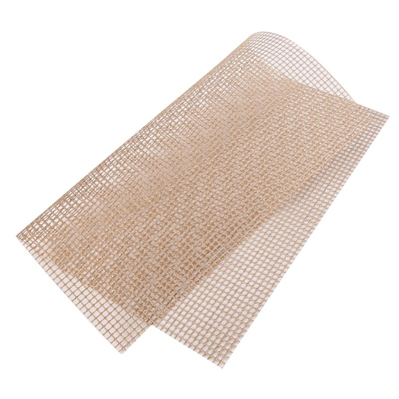 Reusable Non sticky BBQ Grill Roast Mat Pad Cooking Baking Outdoor Picnic Fry Cooking (Brown) - Image 2