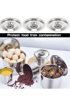 Excefore Stainless Steel Pot Cover, Heavy duty Stainless Steel ss Lid, Universal Lid Pots Pans Replacement Accessories, 6.3IN for Pan Lid Bowl Cover, 16cm  - Image 5