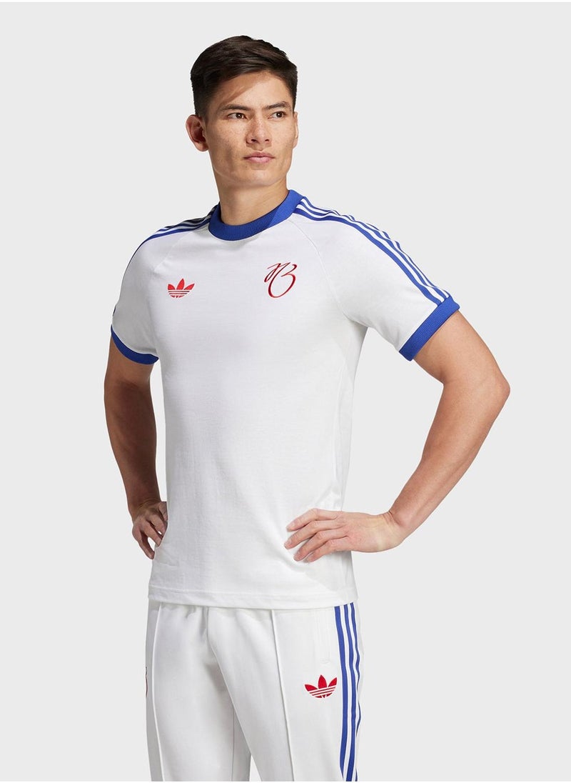 اديداس تيشيرت بشعار 3 خطوط - Image 1