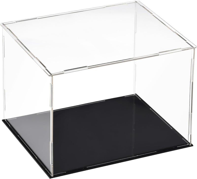 TPGP sourcing map Acrylic Clear Display Case Box - Dustproof Protection Showcase for Collectibles (7.9x5.9x5.9 inch) - Image 1