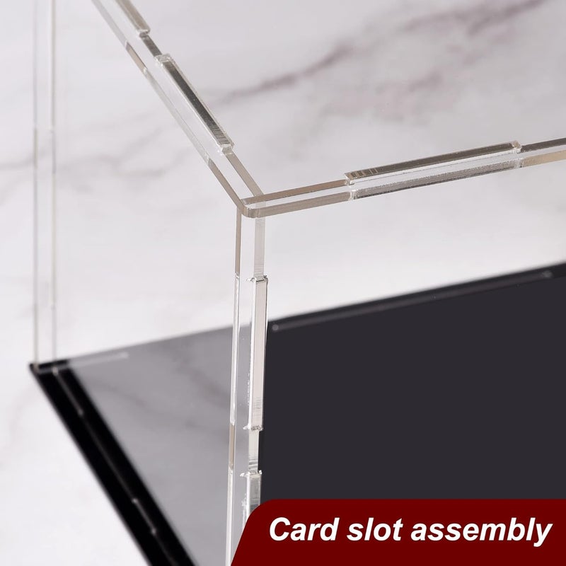 TPGP sourcing map Acrylic Clear Display Case Box - Dustproof Protection Showcase for Collectibles (7.9x5.9x5.9 inch) - Image 4