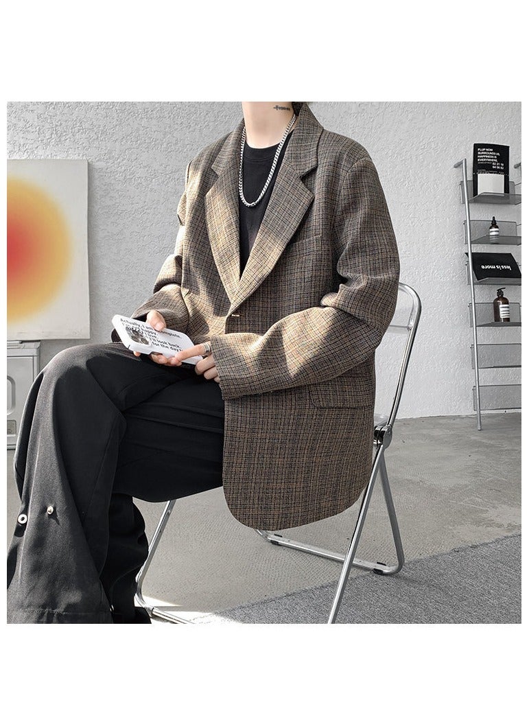 KUYING Casual And Versatile Loose-fitting Suit Jacket  - Image 4