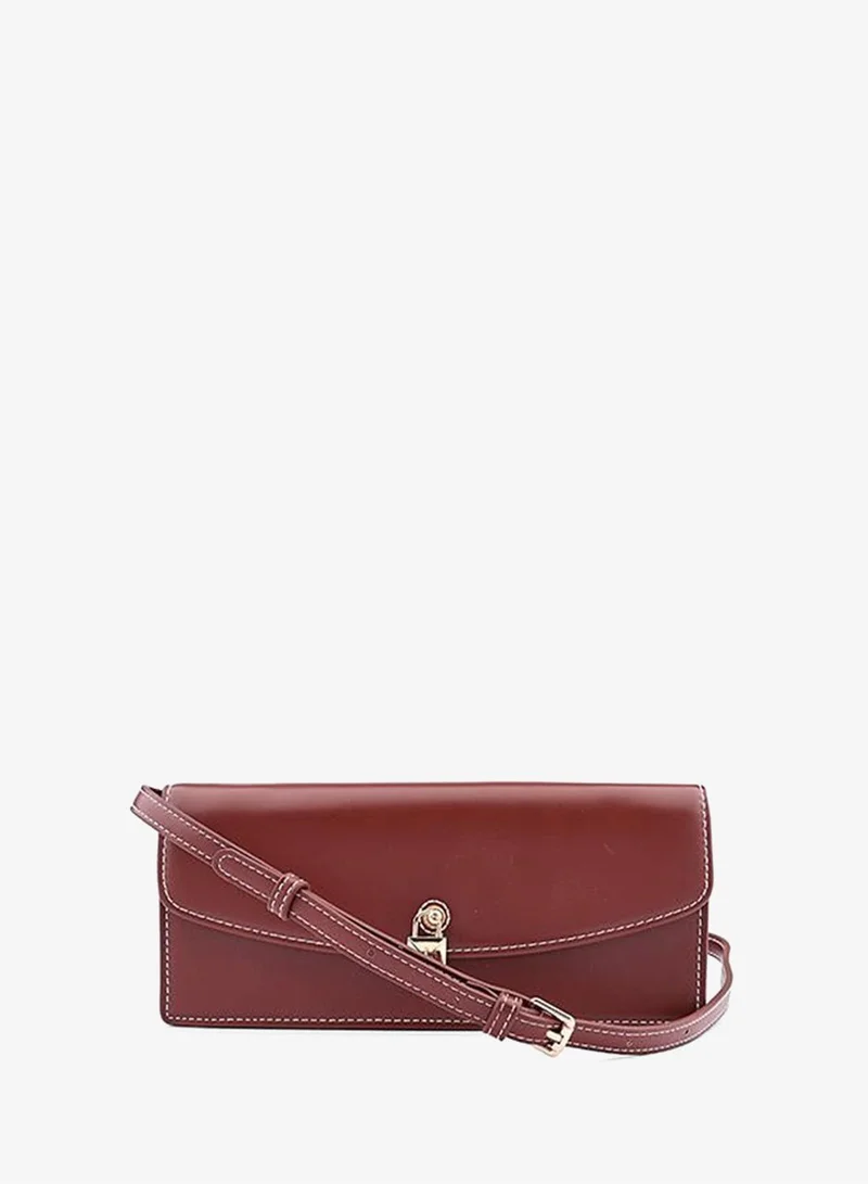 كابلي Women’s Envelope Wallet with Lock Closure