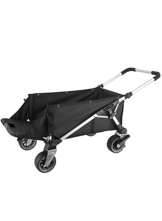 Garden Cart Folding Trolley Cart Outdoor Wagon Collapsible with Removable Fabric Festival Garden Camping Picnic Cart Supports Max 100kg Portable Transport Trailer (Black) - pzsku/ZB1CCFE1466A72AD381EAZ/45/_/1734690014/aaa15bf6-aa0c-48f3-8218-68eef63710be