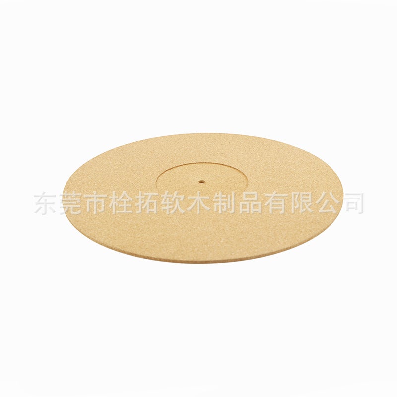 12 Inch Cork Record Pad 3Mm Pine Vinyl Record Pad Non-Slip Anti-Static Phonograph Cork Accessories - Image 4