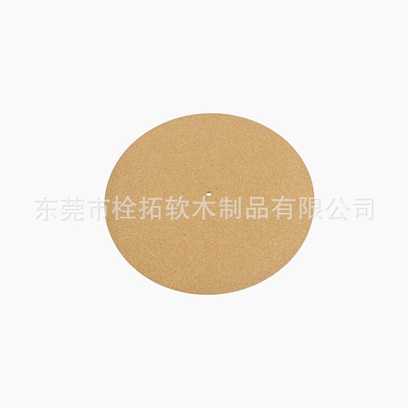 12 Inch Cork Record Pad 3Mm Pine Vinyl Record Pad Non-Slip Anti-Static Phonograph Cork Accessories - Image 1