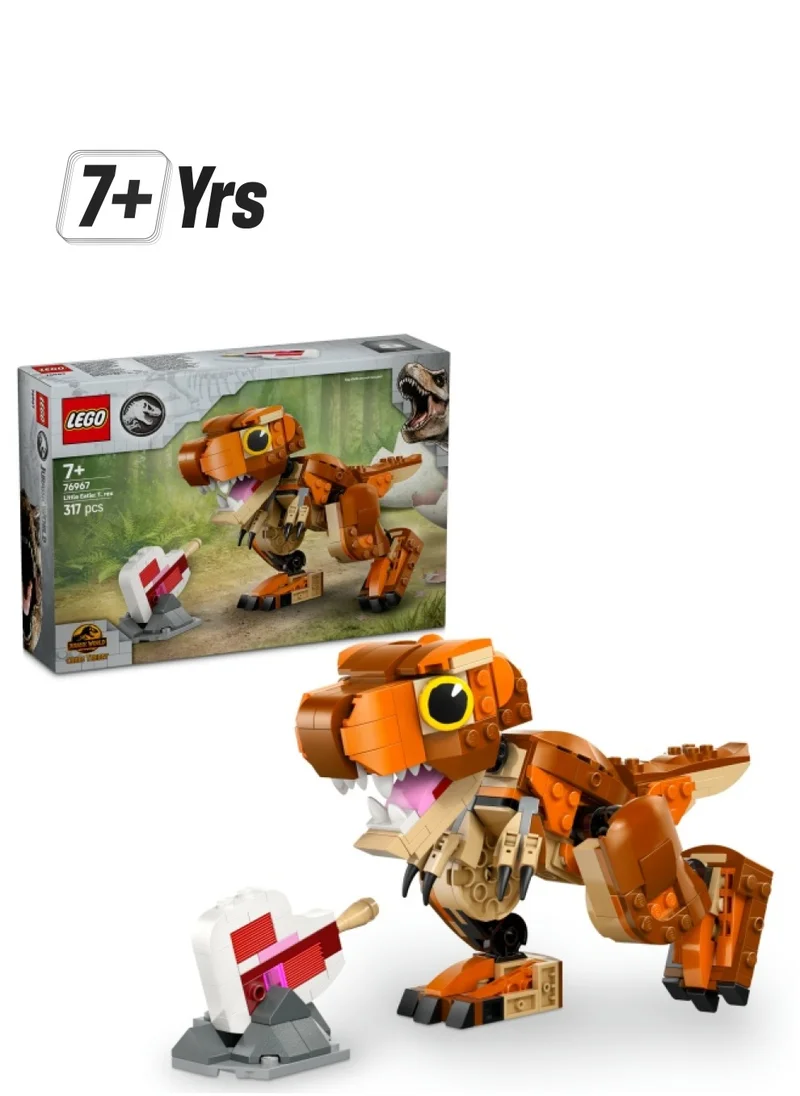 LEGO LEGO Jurassic World Little Eatie: T. Rex Figure - Dinosaur Toy for 7+ Year Old Boys & Girls, with Movable Jaws, Head & Tail - Dino Gift for Kids 76967