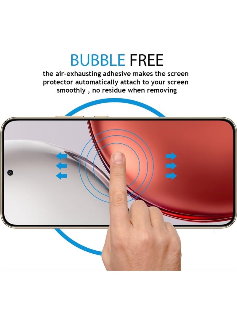 SNBFA 【2+2Pack】Tempered Glass Screen Protector for Honor X9D with Camera Lens Protector,9H Hardness Protective Film for Honor X9D (6.79"), High Clear, Anti Scratch, Bubble Free Tempered Glass Film - Image 4