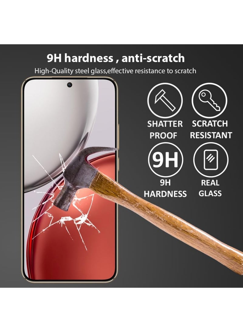 SNBFA 【2+2Pack】Tempered Glass Screen Protector for Honor X9D with Camera Lens Protector,9H Hardness Protective Film for Honor X9D (6.79"), High Clear, Anti Scratch, Bubble Free Tempered Glass Film - Image 3