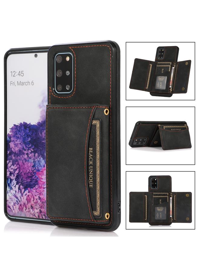 اس-توب جراب لهاتف Samsung Galaxy S20+ جراب هاتف جلدي ثلاثي الطي مع فتحة بطاقة ومحفظة وحامل - Image 1