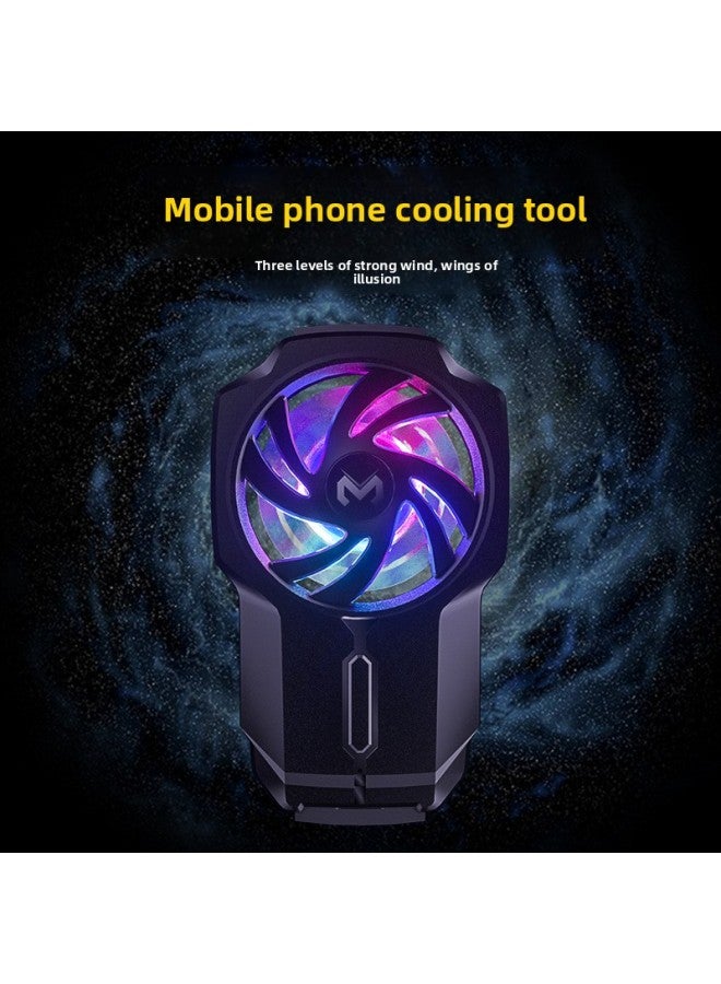 FL05 Mobile Phone Radiator Mobile Phone Live Chicken King Air-cooled Fast Three-gear Cooler-Product Color:[FL05] Battery Radiator  - Image 1