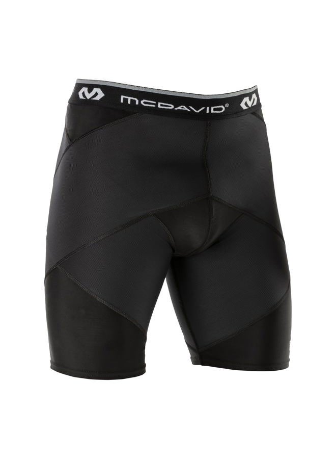 McDavid Super Cross Compression Short with Hip Spica Large - Image 1