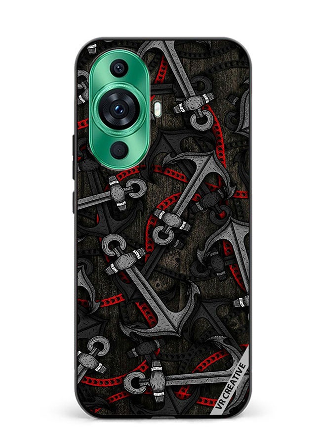 VR CREATIVE - Protective Case Cover For Huawei nova 11 Anchor Leggings Design Multicolour - Image 1