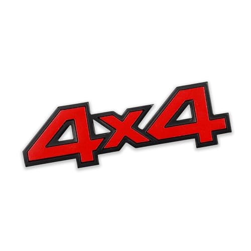 SIAGO SIA255 Premium 4x4 Metal Car Sticker - Durable & Stylish Auto Emblem for Vehicles - Customizable Designs - Easy Installation - Weather-Resistant & Long-Lasting Visit the Tantra Store - Image 1