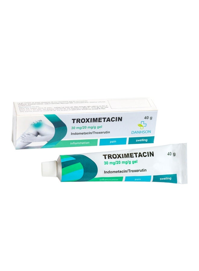 Troximetacin Pain Relief Gel | Topical for Relief of Joint Pain & Soreness and Swelling from Bruises | Muscle Pain Relief Gel | Ointment for Acute & Shooting Muscle Pain-40gm - Image 3