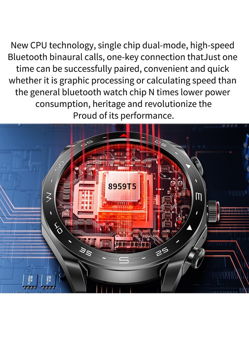 Haino Teko - ST 5 Smart Watch With Built-In Speaker HD IPS AMOLED Display Waterproof Smartwatch App Control Heart Rate GPS Unisex Fitness Smartwatch With Wireless Charger And Watch Buds Full Touch Display - Image 1