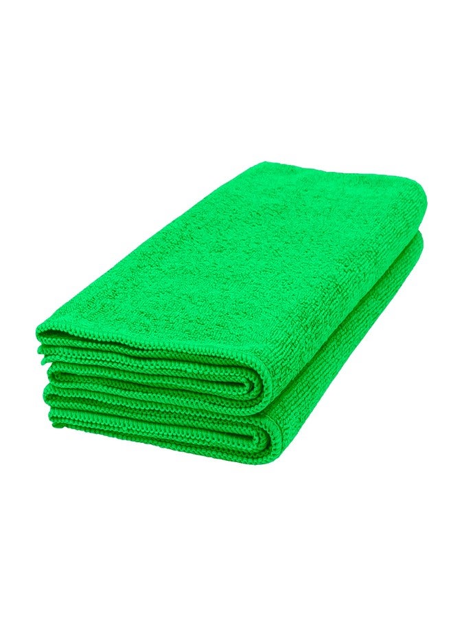 Eurow Microfiber Lettuce Wrap Towels, Ultra Absorbent Terry Weave Vegetable Drying Cloths, Reusable Kitchen Towels for Greens, Herbs, Produce, Space-Saving Alternative,12" x 42", Green, 2-Pack - Image 2